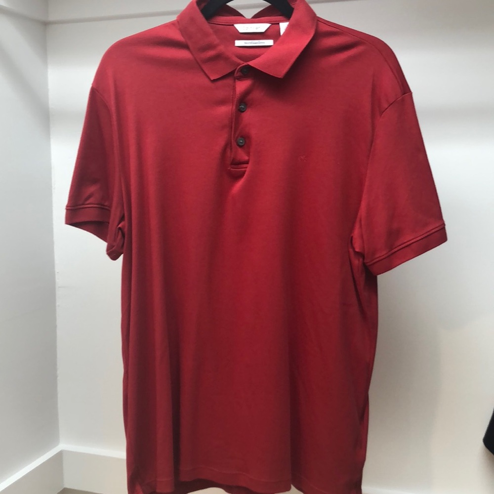 Slim Fit. Large CK polo